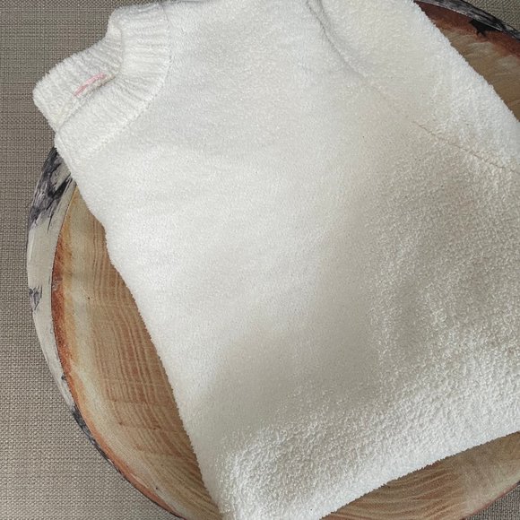 Ivory Chenille Sweater - NWOT La Vie en Rose - Picture 9 of 11